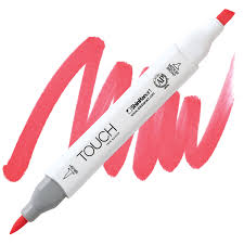 Touch twin marker Fluorescent coral red