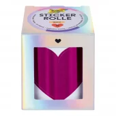 Folia Klistremerkerull 48stk 3m - Hjerter (Utgått)