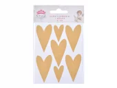 Staz Klistremerker – Hjerte Gråpapir (Utgått)