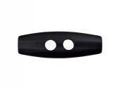 Duffelknapp - 30mm - Sort