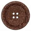 Knapp - 30mm - Mørk brun