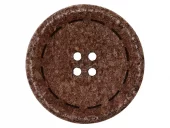 Knapp - 30mm - Mørk brun