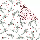 Designpapir grangren/prikker