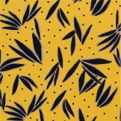 Viscose Jersey - Gul - Blader