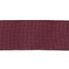 Elastisk bånd m/lurex 40mm - Burgunder