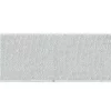 Elastisk bånd m/lurex 40mm - Hvit