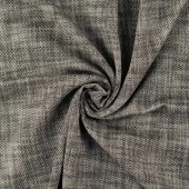 Bomull poplin - Sort/grå