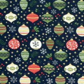 French Terry - julemotiv