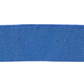 Elastisk bånd m/lurex 40mm - Blå