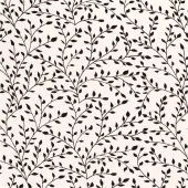 Viskose Jersey - Blomster - Offwhite