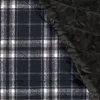 Jacquard Check - Blå