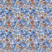 Poplin - Blomster
