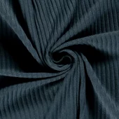Viskose Ribb - Indigo