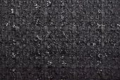 Jacquard m/Lurex - Sort