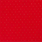 Viskose Poplin m/Lurex - Rød (Misfarget i brett)