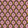 Bomull Jersey - Fuchsia - Abstrakt