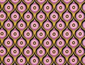 Bomull Jersey - Fuchsia - Abstrakt