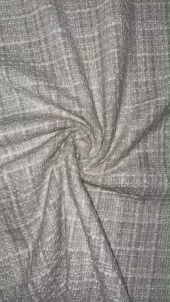 Jacquard m/Lurex - Offwhite
