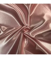 Polyester sateng - Gammelrosa