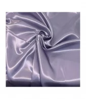 Polyester sateng - Lys lilla