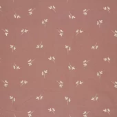 Bomull Poplin - Lys Mauve - Twigs