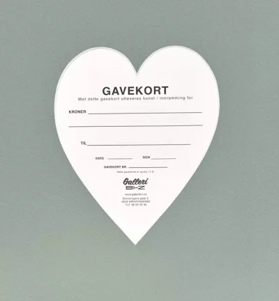 Gavekort Galleri Bi-Z