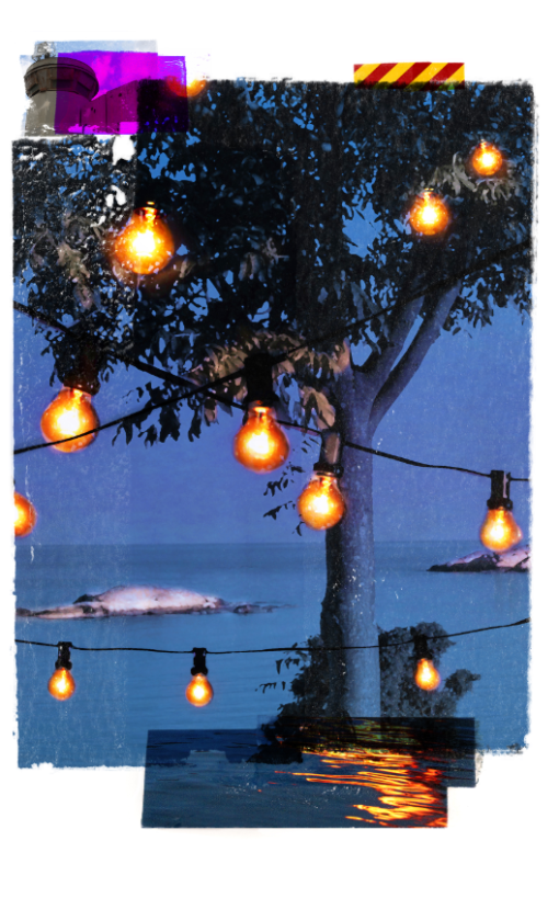 Rim of the party / Horizontal / Blue Night / Betlehem