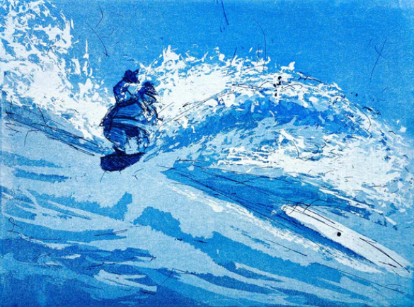 På en bølge av snø