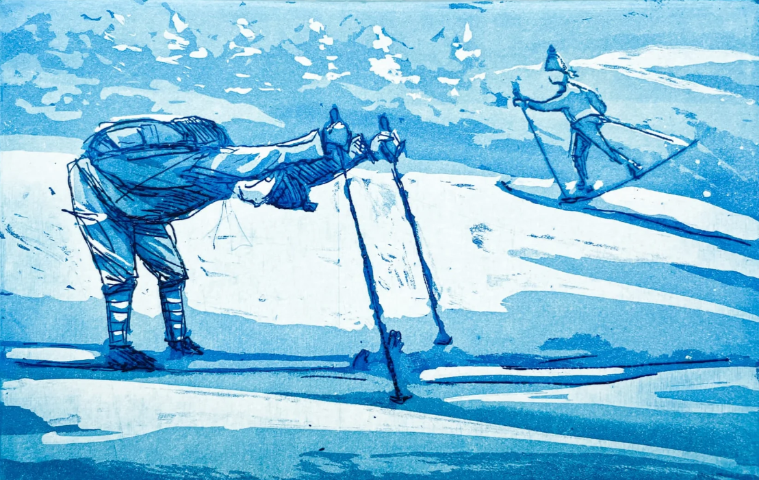 Han har smurt seg bort