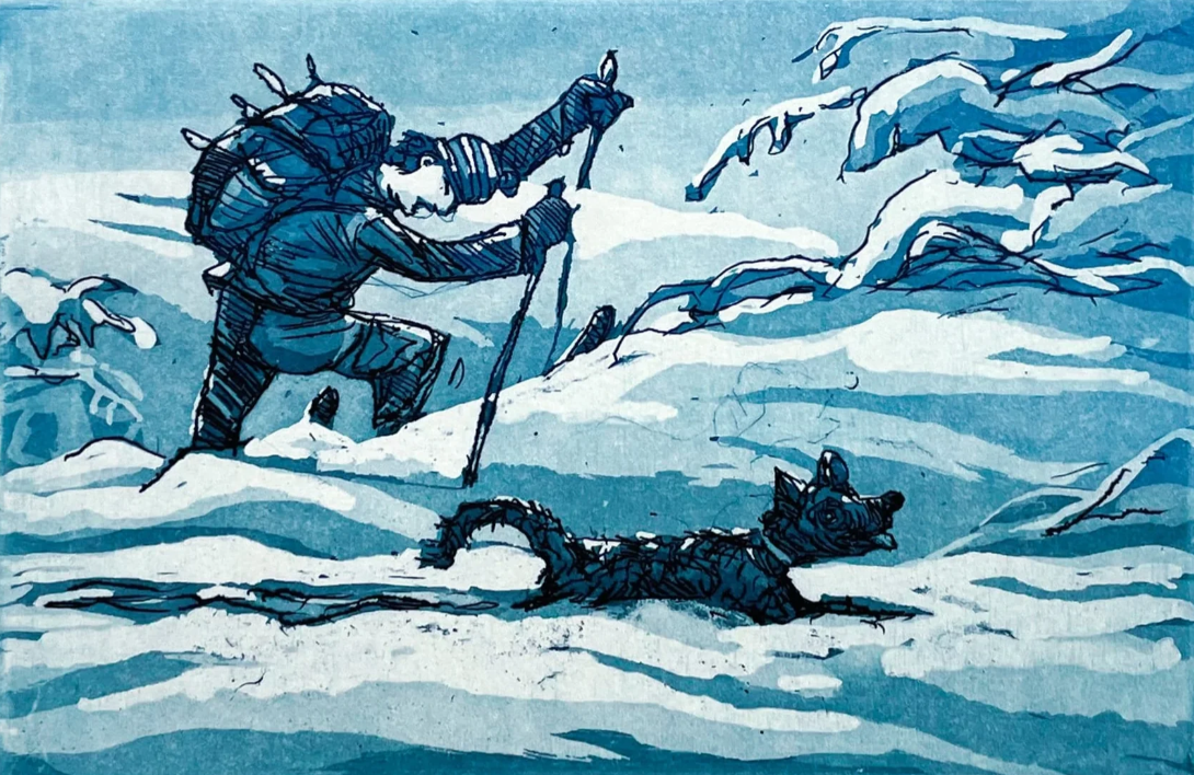 Tunge tak med bikkja