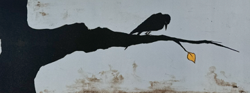 Lille fugl på livets brukne gren