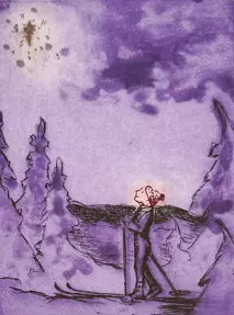 Hun skinner bare for deg