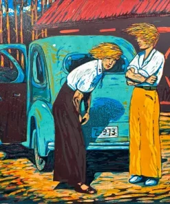 Jenter med vind i håret