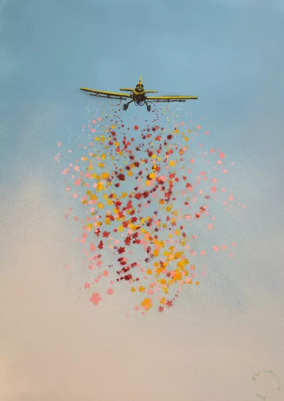 Bombing for diversity blå