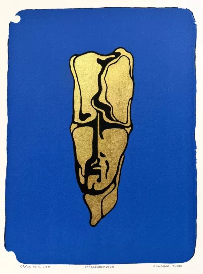 Skyggevokteren blå hk