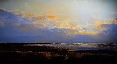 Sommerkveld ved havet