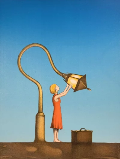 The comforting light