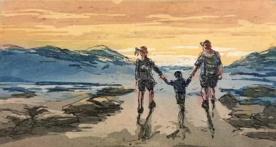 Den lille familie