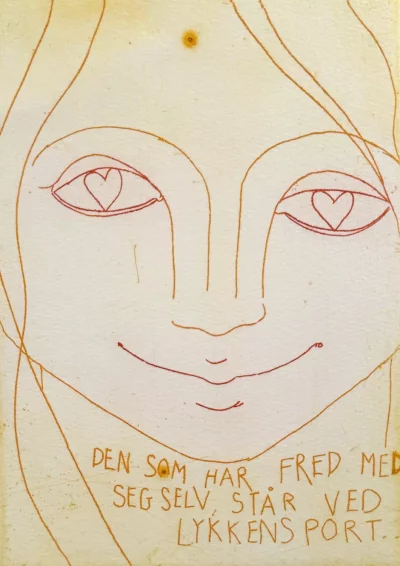 Den som har fred med seg selv, står ved lykkens port..