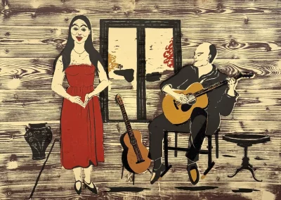 Duo med Nora: Brasileiras No.5 - Villa Lobos