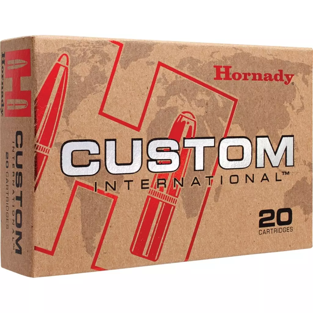 Hornady Custom Int AMMO 30-06 SPRG 180 GR SP INTL