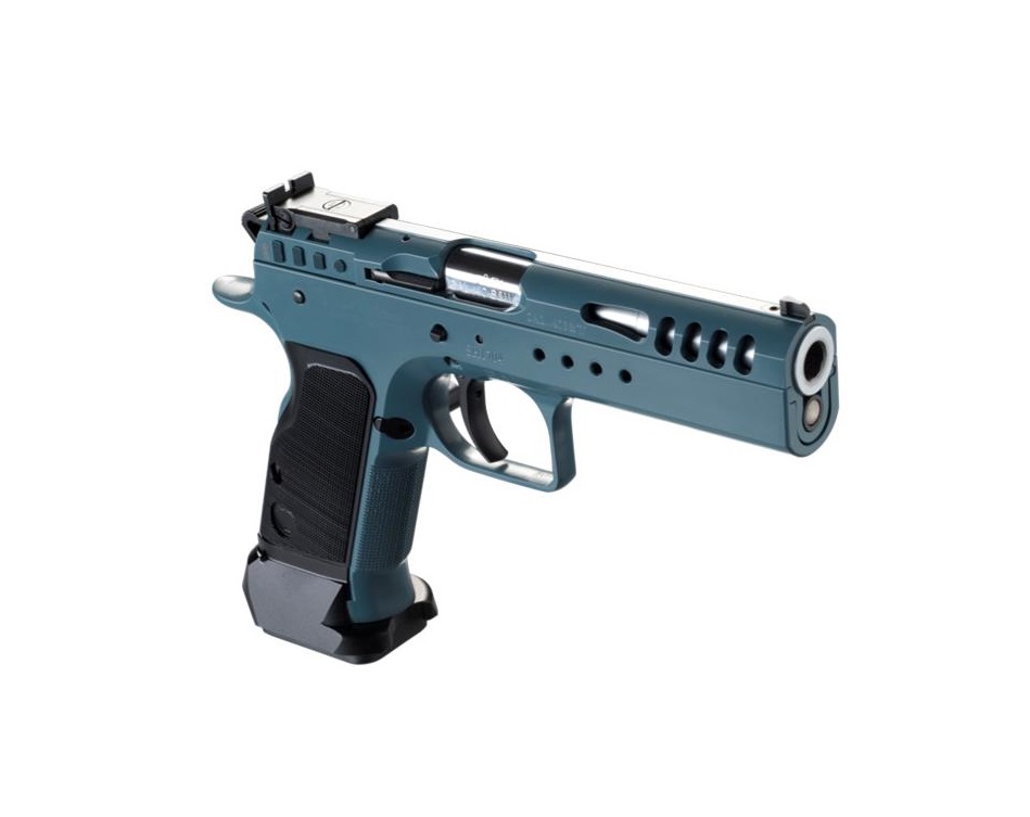 Tanfoglio Lim. Cust. Teal Blue 9mm