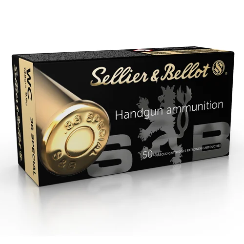 Sellier & Bellot .38 spec 148gr WC