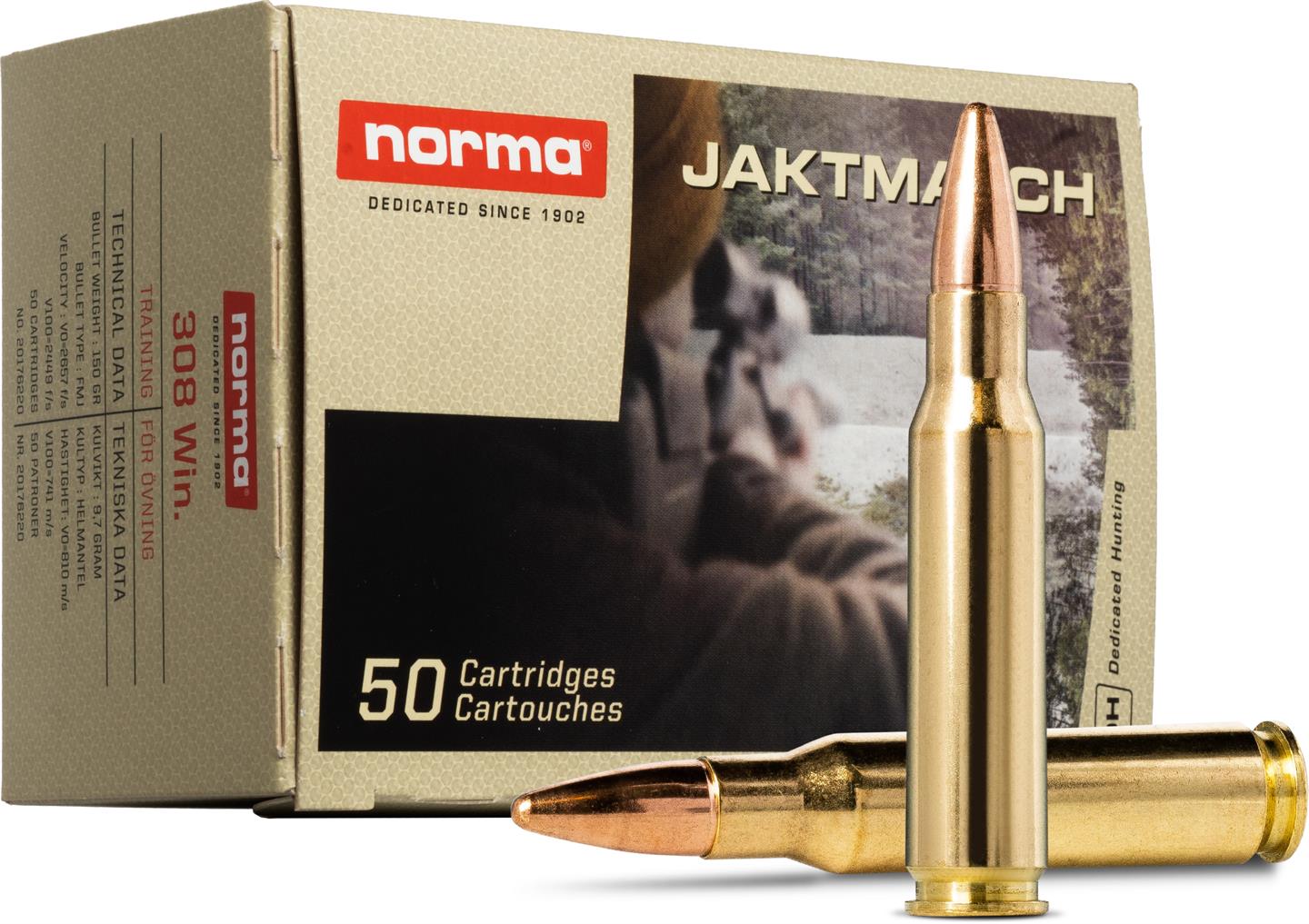 Norma Jaktmatch 6,5X55 7,8 g / 120 gr