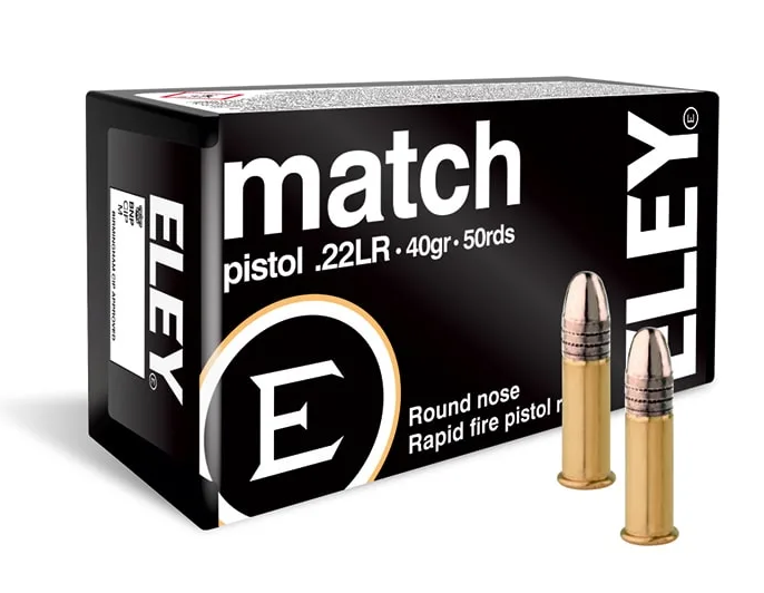 Eley Match Pistol 22lr (50pk.)