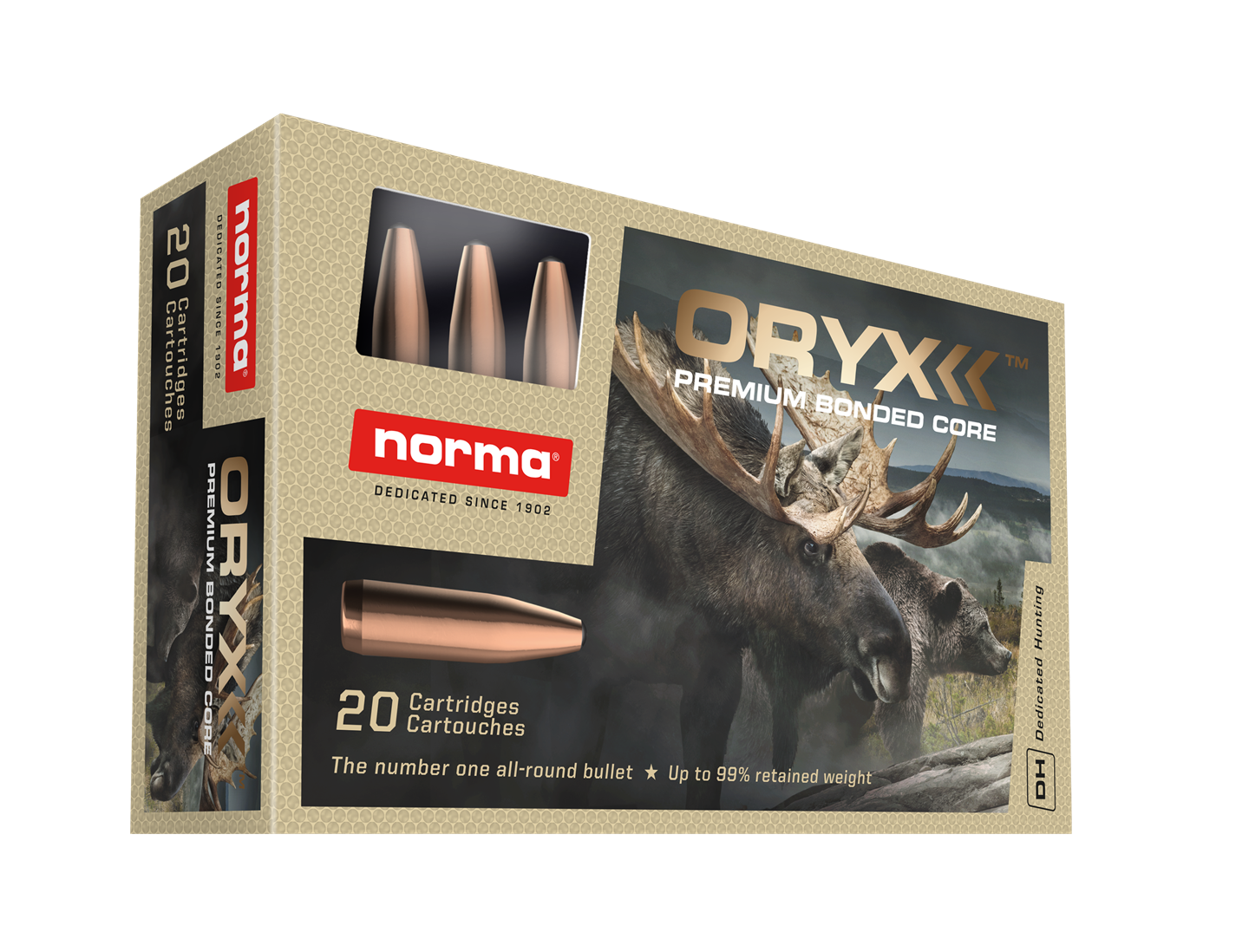 Norma Oryx 22-250 REM 3,6 g / 55 gr