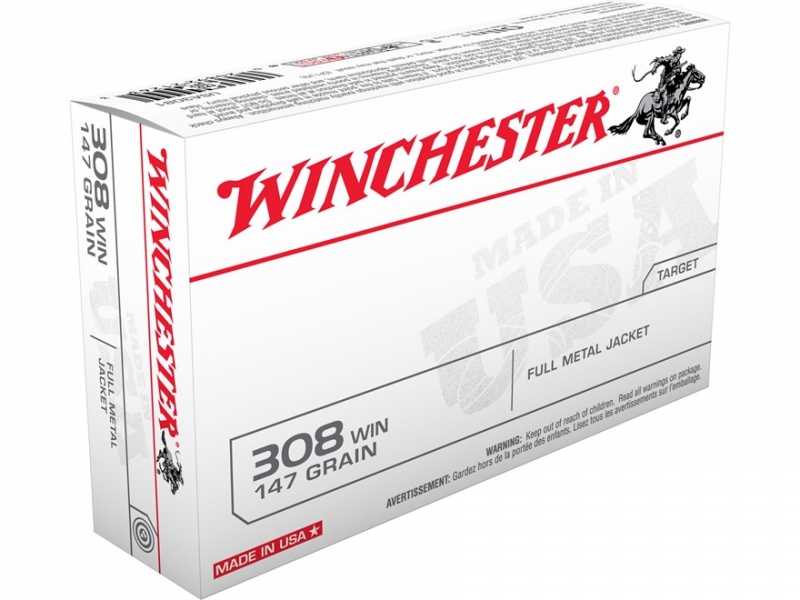 Winchester .308 Win. FMJ 147 gr.(20/200)