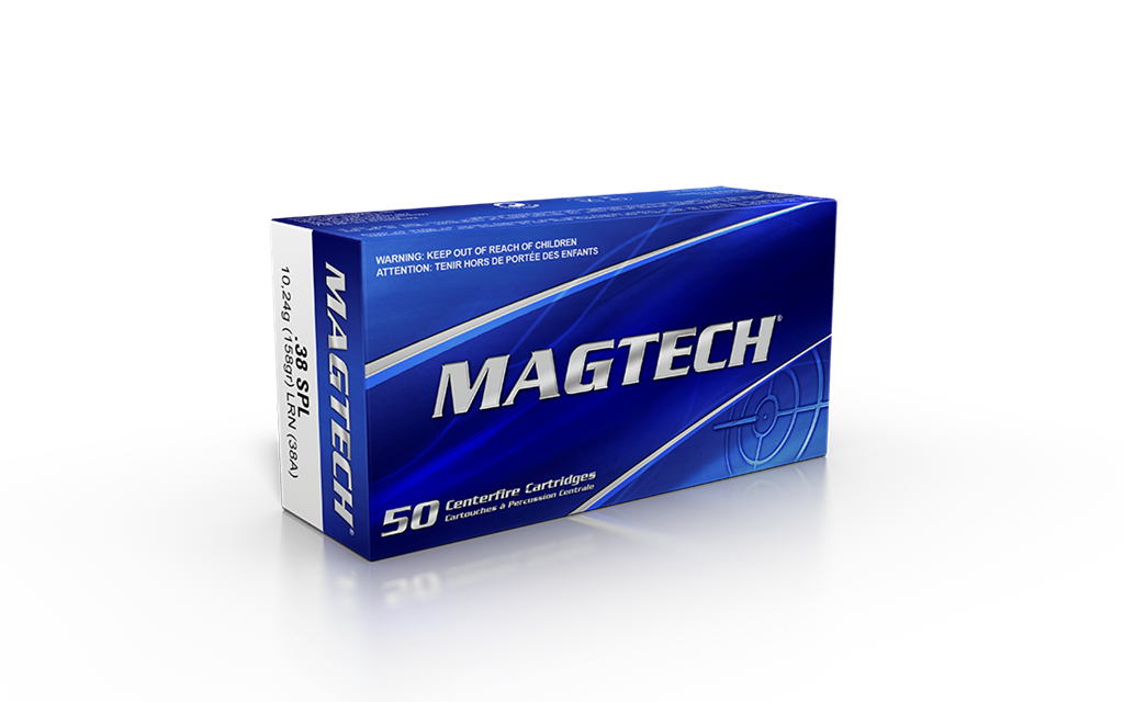 Magtech .38 SPL 158gr LRN