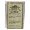 Texsport polarshield emergency survival blancket 82"x50"