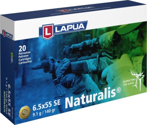 Lapua 6,5x55 9,1g / 140grs NATURALIS